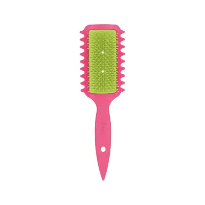 Escova de Cabelo Ricca Flex Curl Rosa